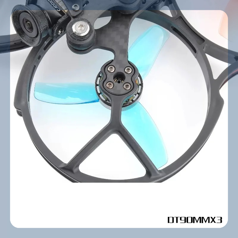 Ekko Cosplay Prop - HQProp 3.5-inch 3-Blade Propellers T90 DT90mm×3