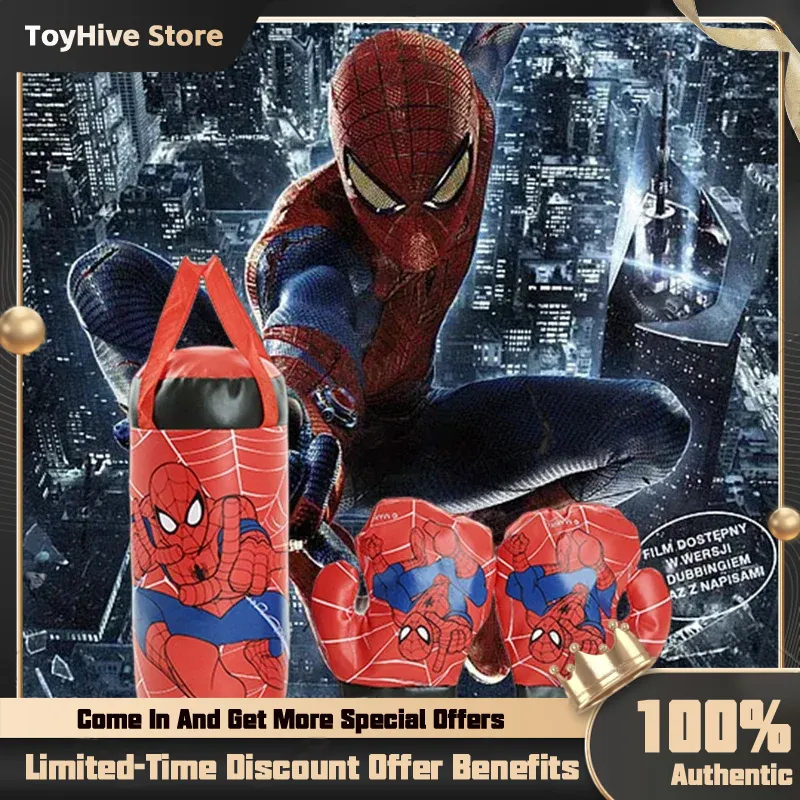 Cosplay Floating Prop - Spider Man Children'S Mini Boxing Set