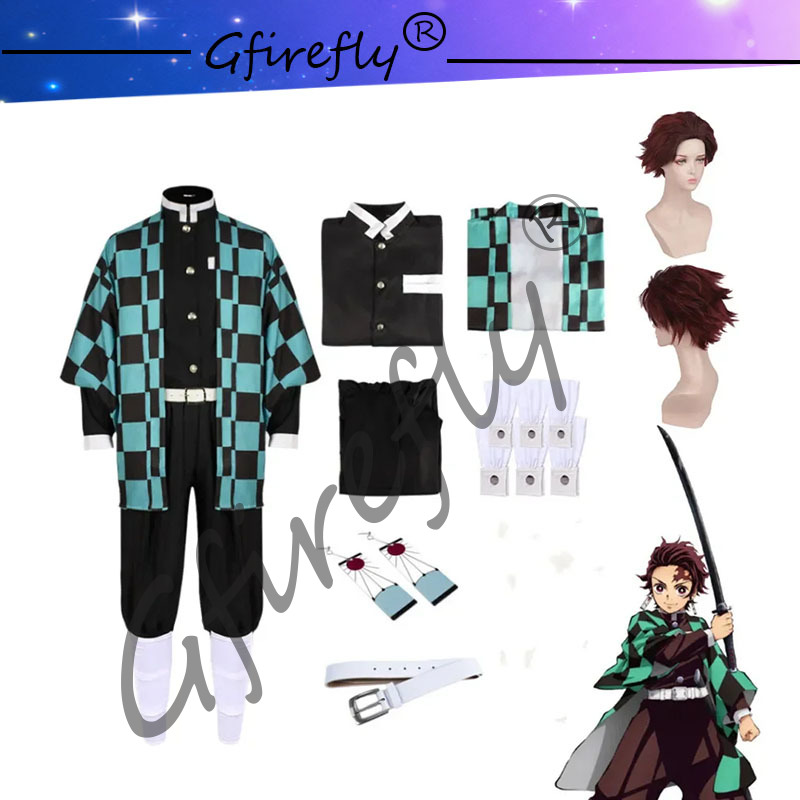 Kamado Tanjirou Cosplay Costum - Cosplay Prop Katana review and price