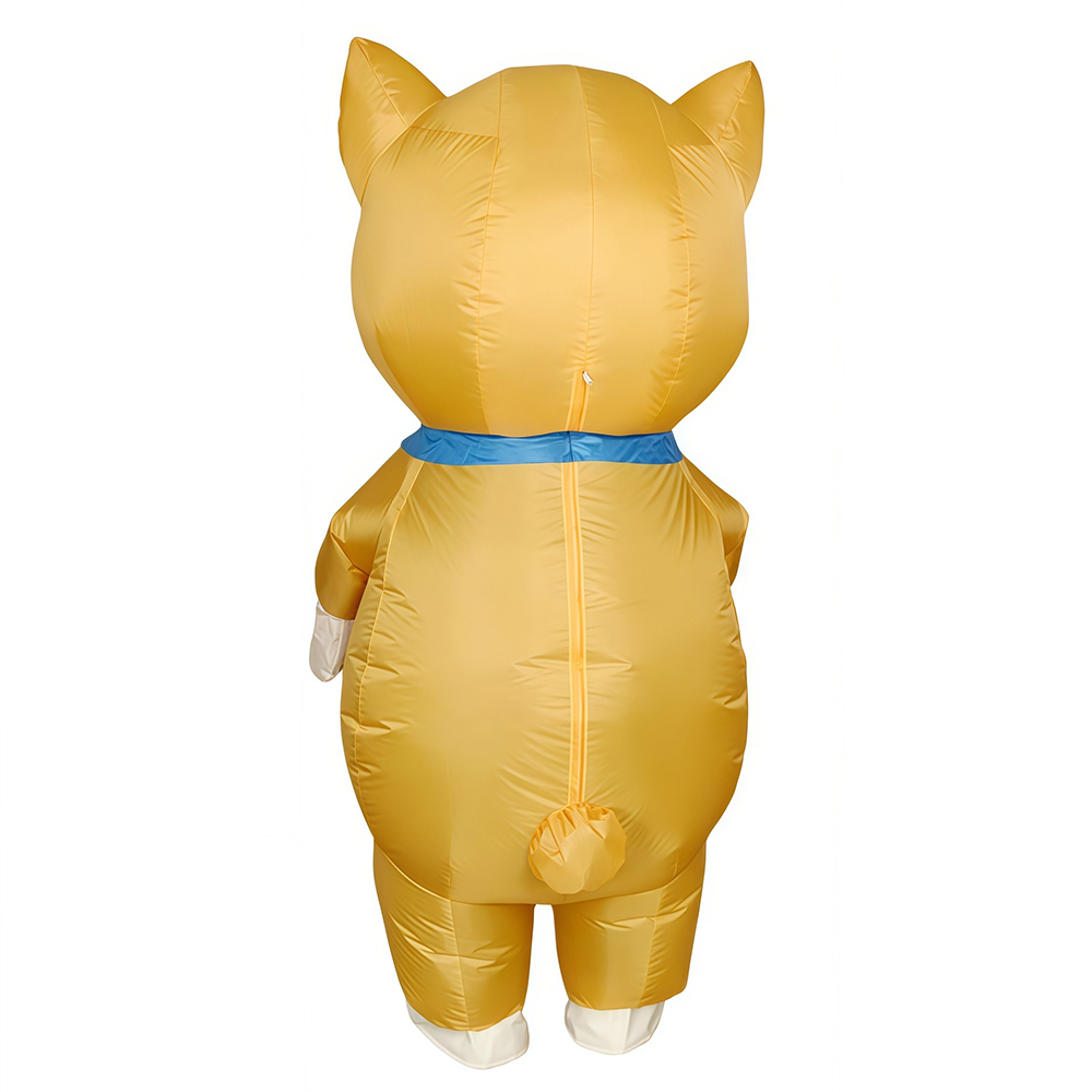 Wear A Scarf Yellow Dog Inflat - Cosplay Prop Business review and price