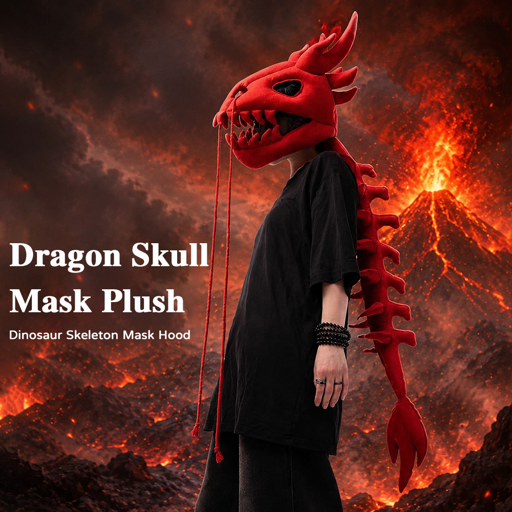 Dinosaur Skeleton Plush Headge - Free Cosplay Prop Patterns review and price