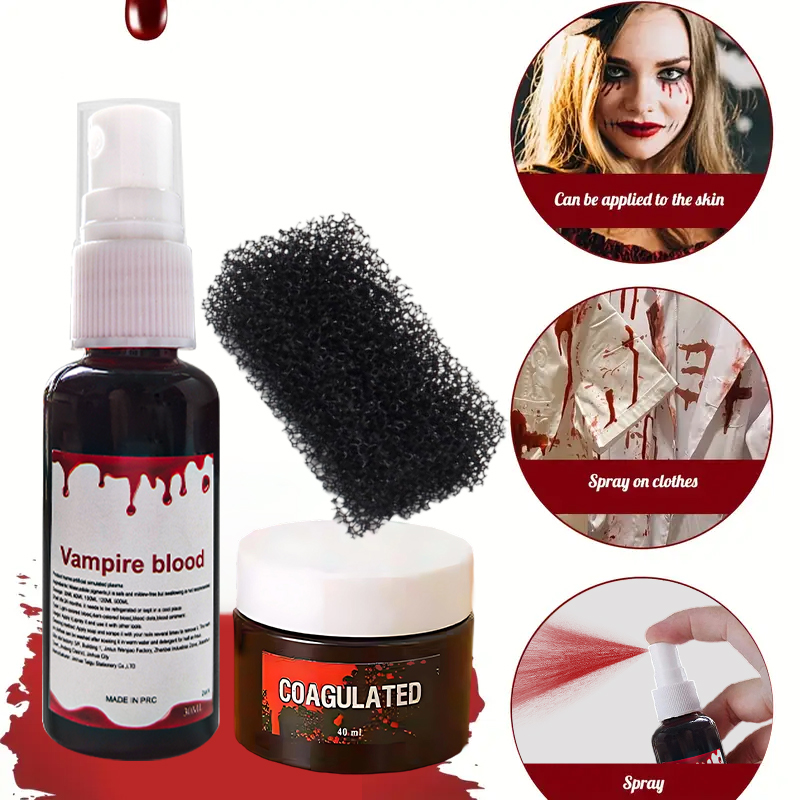 Halloween Fake Blood Makeup Ki - Body Paint Sfx review and price