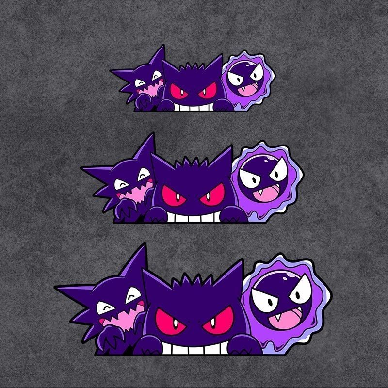 Cute Pokemon Gengar Anime Car  - Cosplay Prop Book review and price