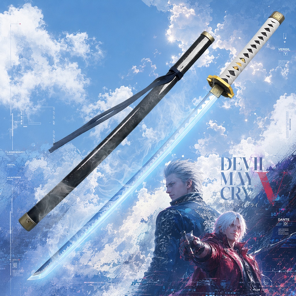 40inch Devil May Cry DMC Vergi - Cosplay Prop Katana review and price