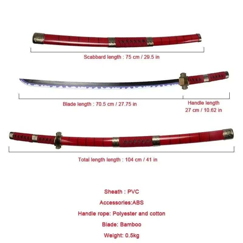 40incn Roronoa Zoro Katana Nin - Cosplay Prop Katana review and price