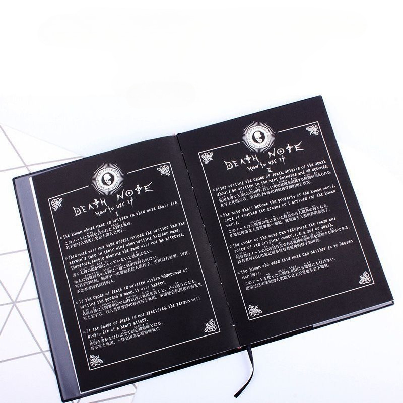 Anime Death Note Notebook Leat - Cosplay Prop Book review and price