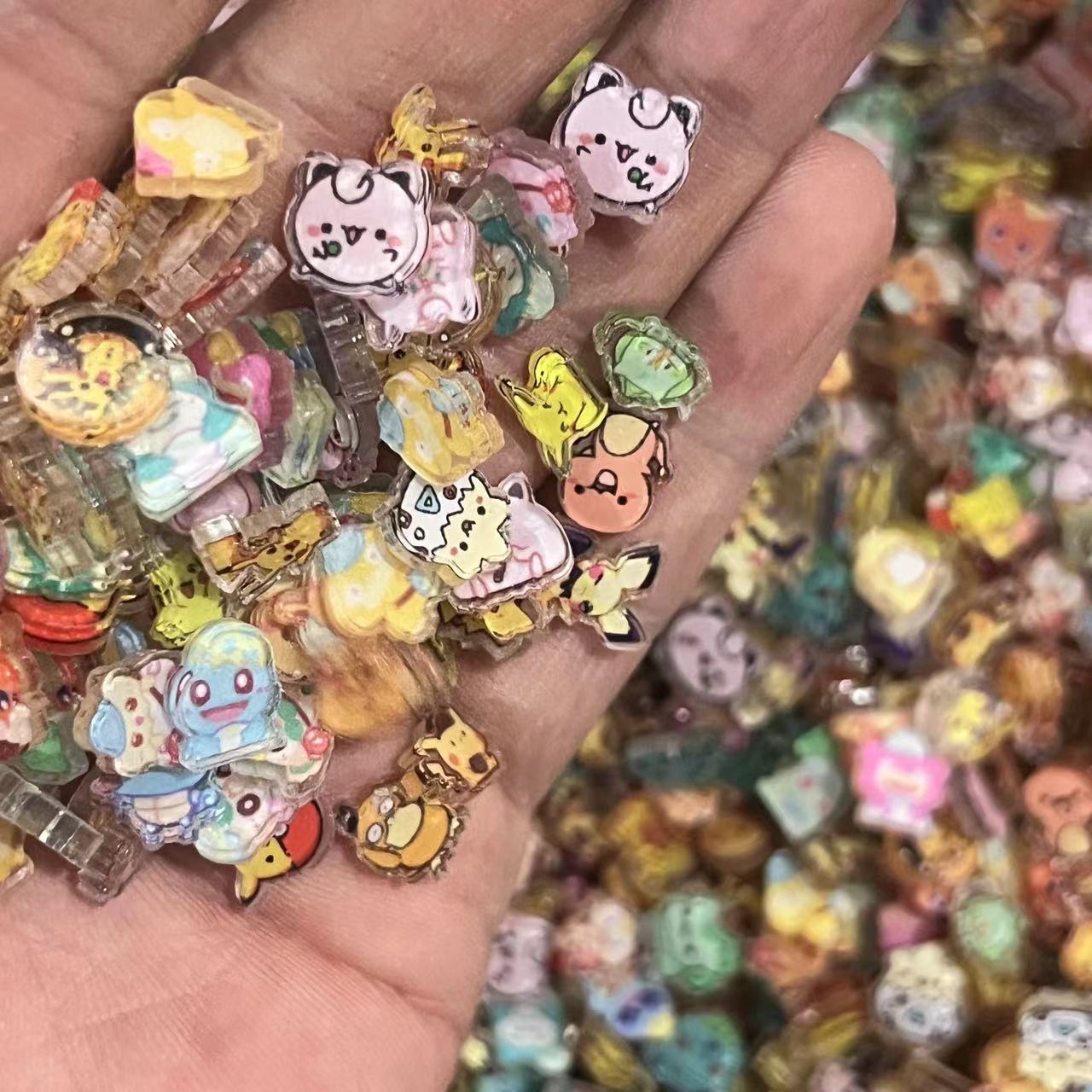 1cm 2cm Pokémon small acrylic  - Cosplay Material For Prop review and price
