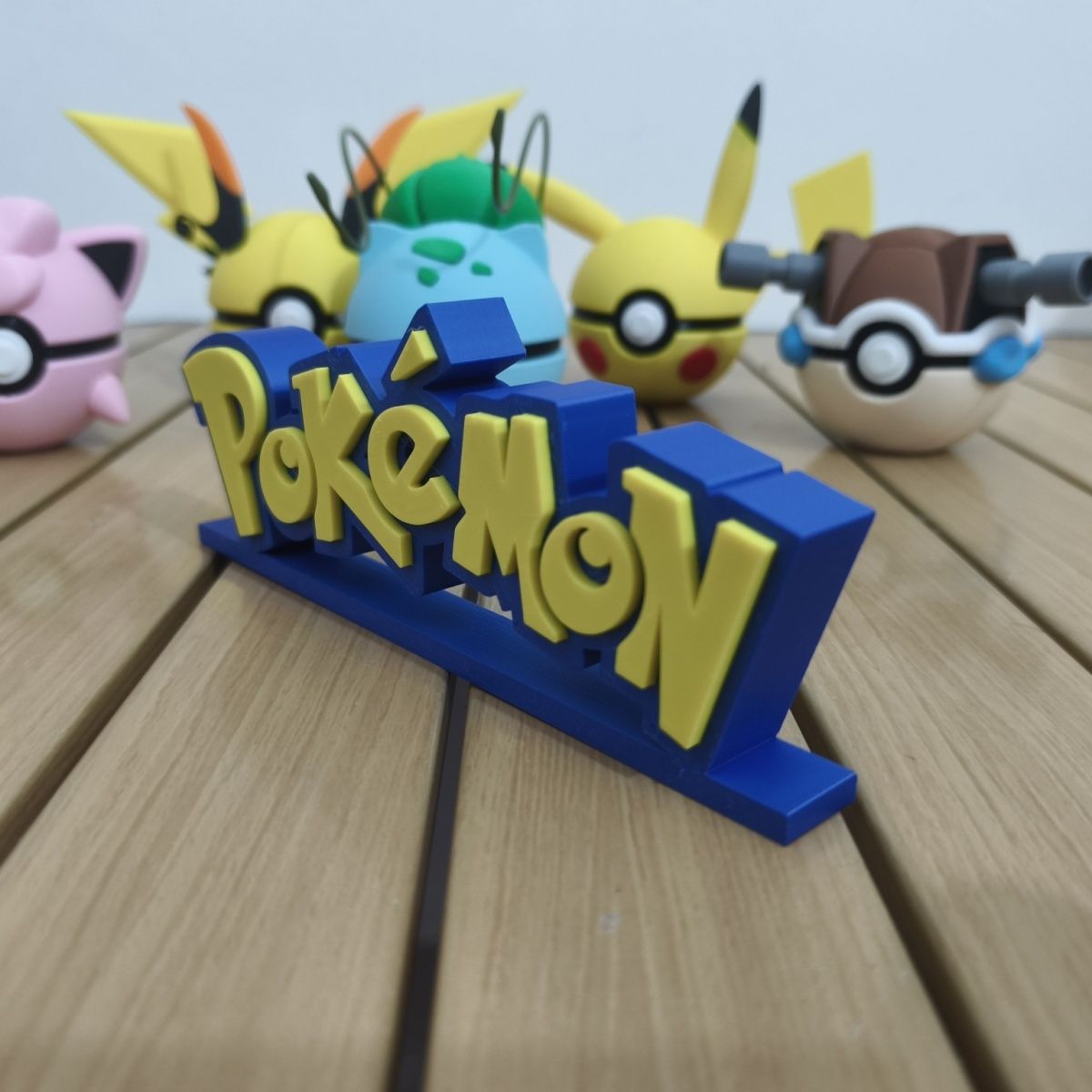 Pokemon standee logo display n - Cosplay Prop Display review and price
