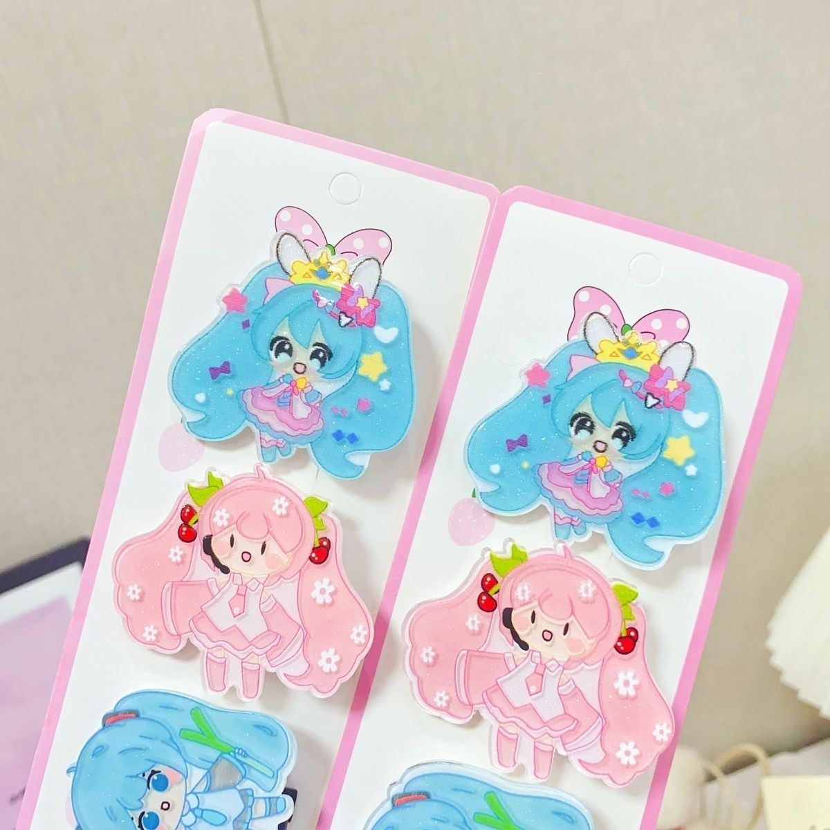 Hatsune Miku cartoon hair clip - Cosplay Floating Prop review and price